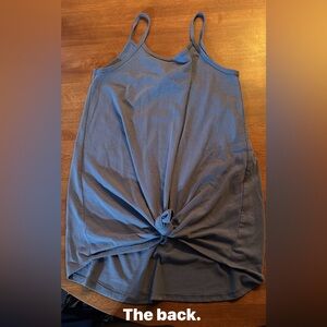 Elegant Blue Knot Skirt